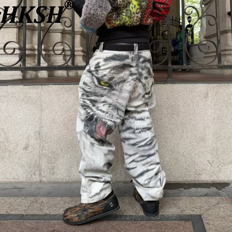 Streetwear Brand Designer - HKSH ฤดูใบไม้ผลิฤดูใบไม้ร่วงใหม่ผู้ชาย High Street Wax 3D
