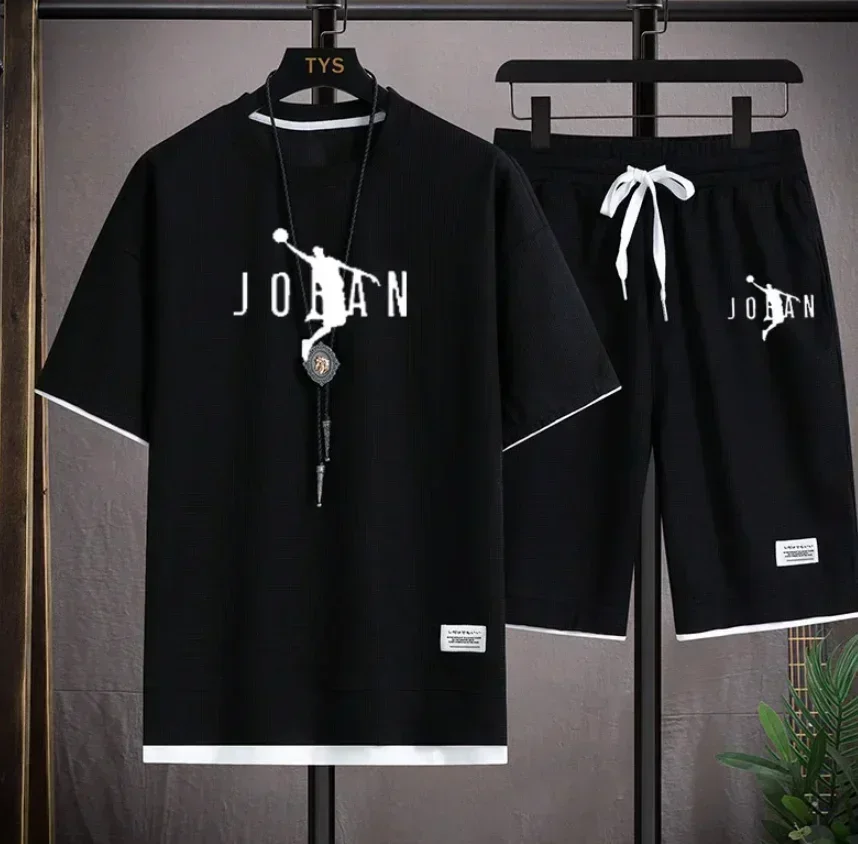 Streetwear Brand Designer - ชุดเซ็ต 2 ชิ้นสำหรับผู้ชาย ฤดูร้อน ปี 2026