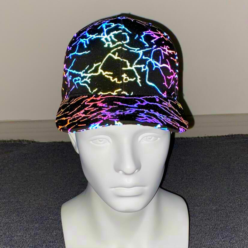 2024 ใหม่สีสะท้อนแสงเบสบอลหมวก - Streetwear Brand Beanie บทวิจารณ์และราคา