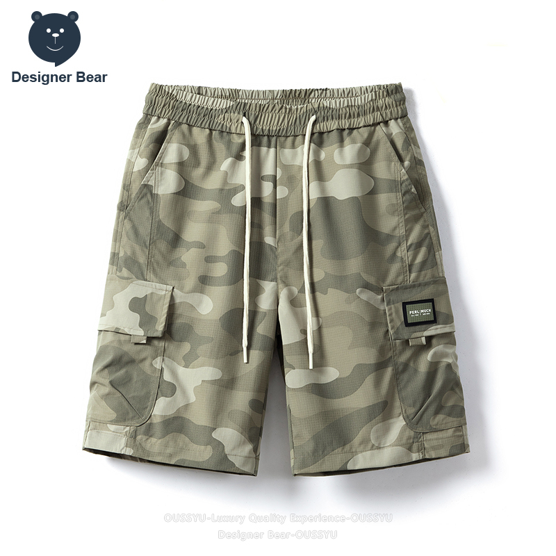 กางเกงขาสั้นคาร์โก้ลายพรางสำหร - Streetwear Brand China บทวิจารณ์และราคา
